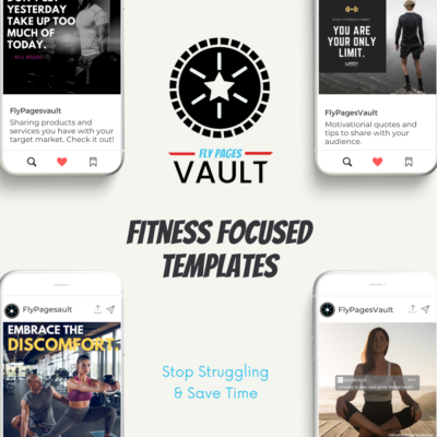Copy of Fitness Marketing social media template examples
